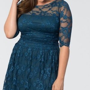 Kiyonna Luna Lace Dress